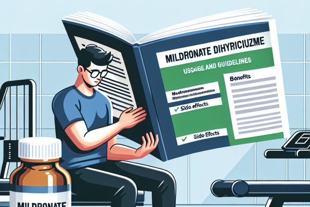 Cómo explicar el uso de Mildronate Dihydricume a un entrenador