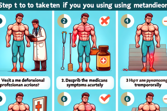Qué hacer si experimentas dolor al usar Metandienona