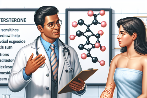 Qué hacer si Methyltestosterone causa sensibilidad en la piel