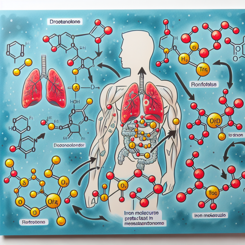 Cómo afecta Drostanolona al metabolismo del hierro