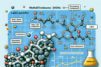 Cómo afecta Methyltrenbolone al perfil lipídico