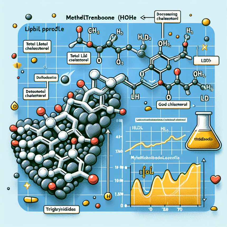 Cómo afecta Methyltrenbolone al perfil lipídico