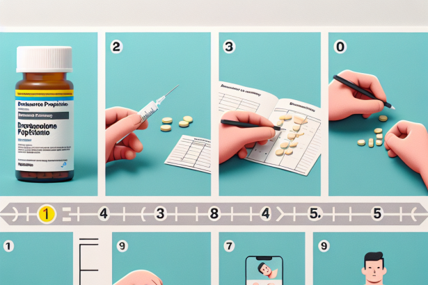 Cómo monitorear el progreso con fotos durante Propionato de drostanolona