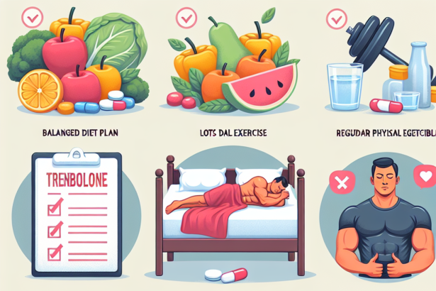 Consejos para la primera semana con Pastillas de trembolona