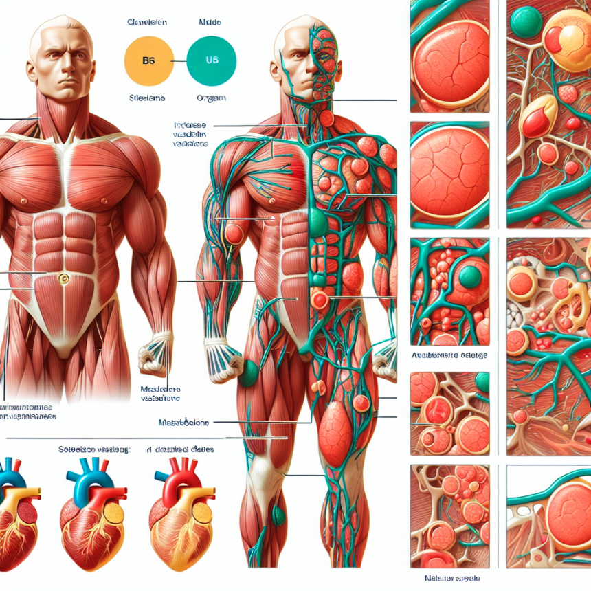 Cómo cambia la vascularización con Trenbolone