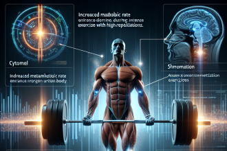 Cómo influye Cytomel en ejercicios con repeticiones altas