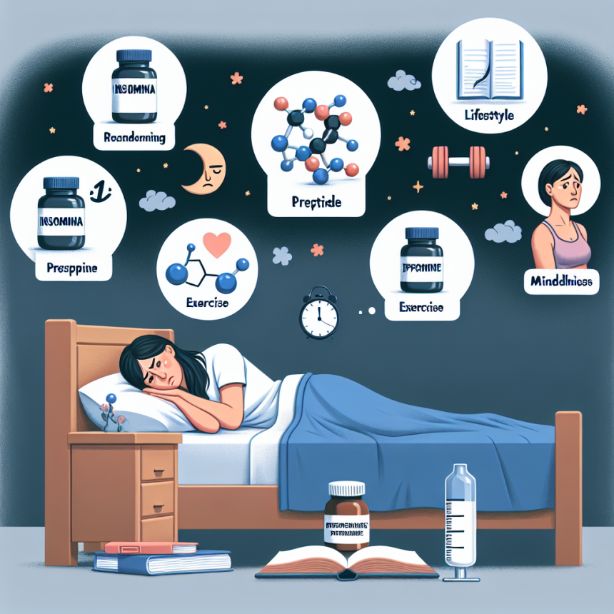 Cómo manejar el insomnio relacionado con Preparados de péptidos