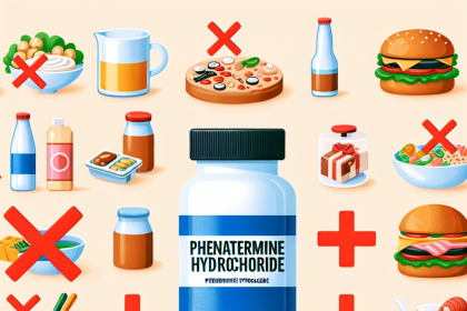 Qué alimentos debes evitar durante el ciclo con Phentermine Hydrochlorid