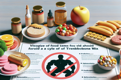 Qué alimentos debes evitar durante el ciclo con Trembolona mix (mezcla de trembolona)