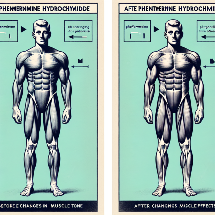 Qué cambios hay en el tono muscular al usar Phentermine Hydrochlorid