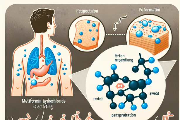 Qué tipo de sudoración indica que Metformin Hydrochlorid está activo