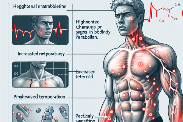 Qué tipo de sudoración indica que Parabolan está activo