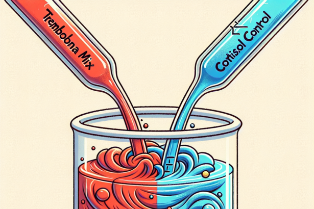 Trembolona mix (mezcla de trembolona) y control de cortisol