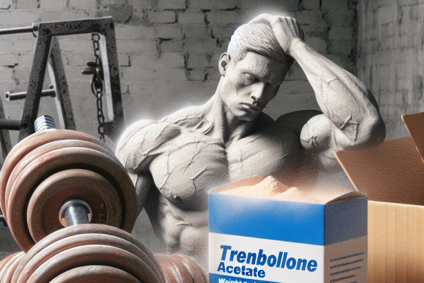 Uso de Acetato de trenbolona sin entrenamiento con pesas