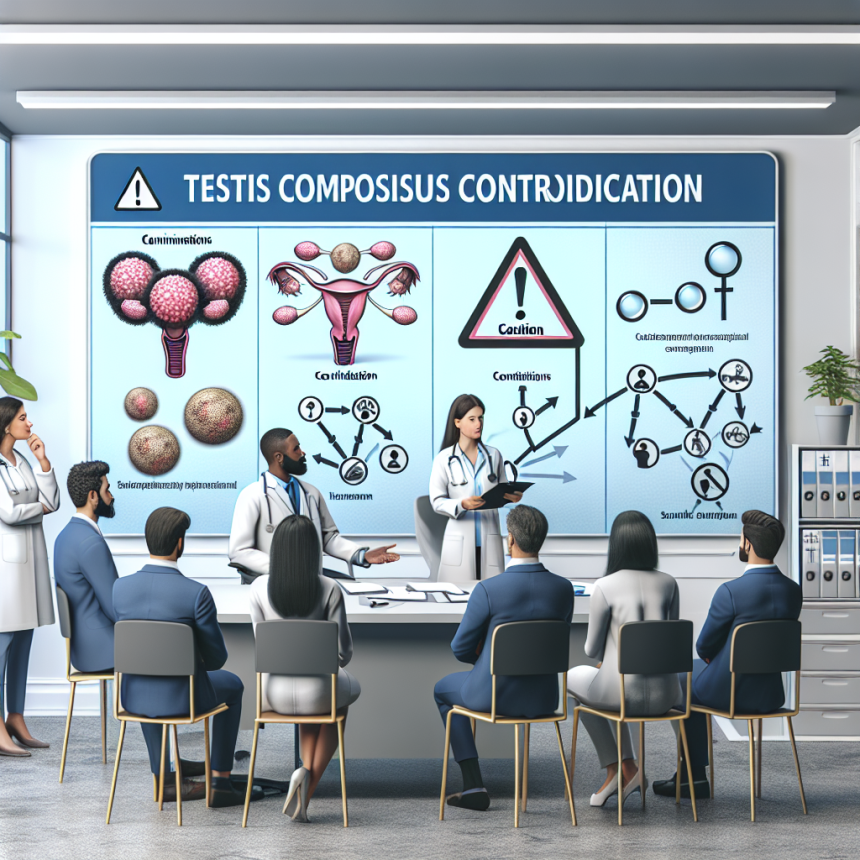 Casos en los que Testis Compositum está contraindicado