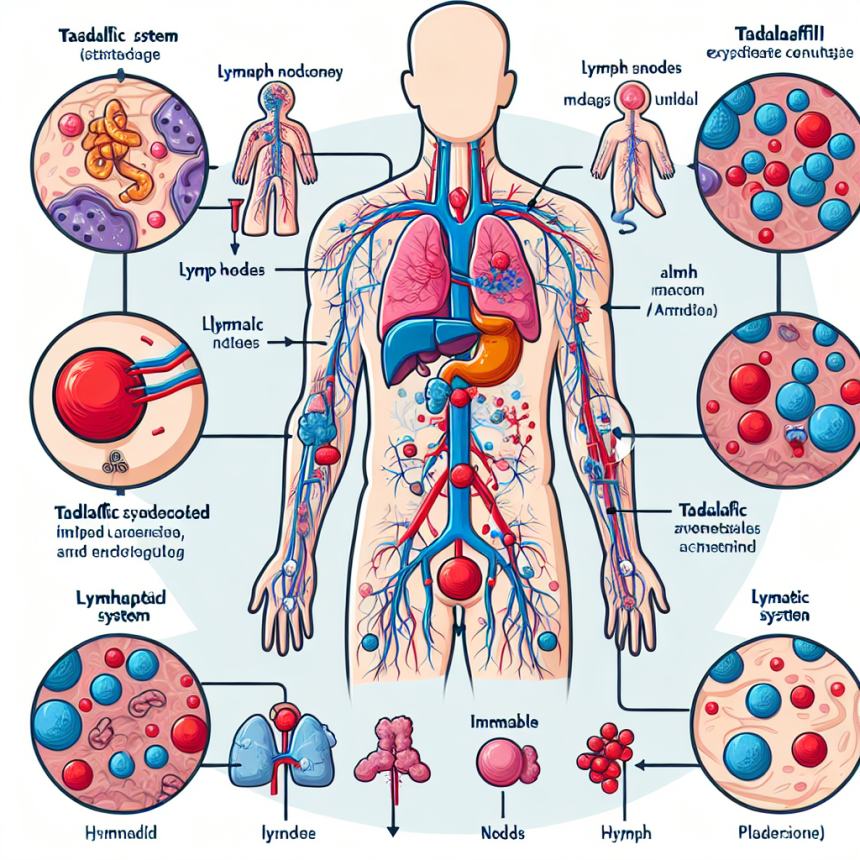 Cómo afecta Tadalafil al sistema linfático