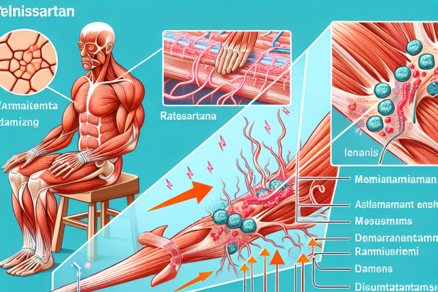 Cómo afecta Telmisartan a los músculos estabilizadores