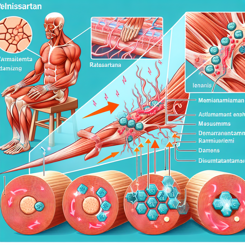 Cómo afecta Telmisartan a los músculos estabilizadores