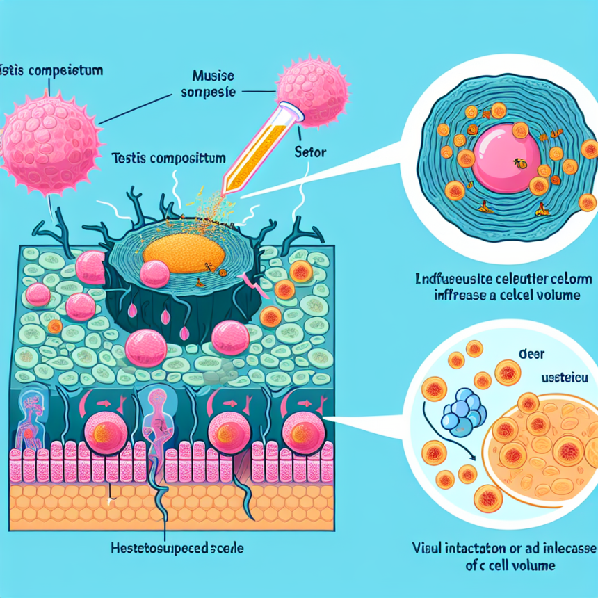 Cómo influye Testis Compositum en el volumen celular