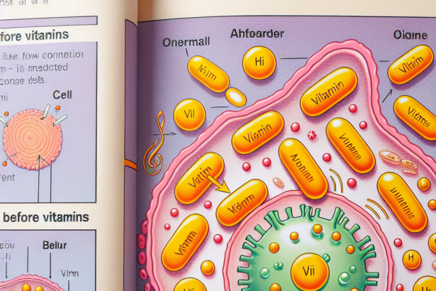 Cómo influye Vitamines en el volumen celular