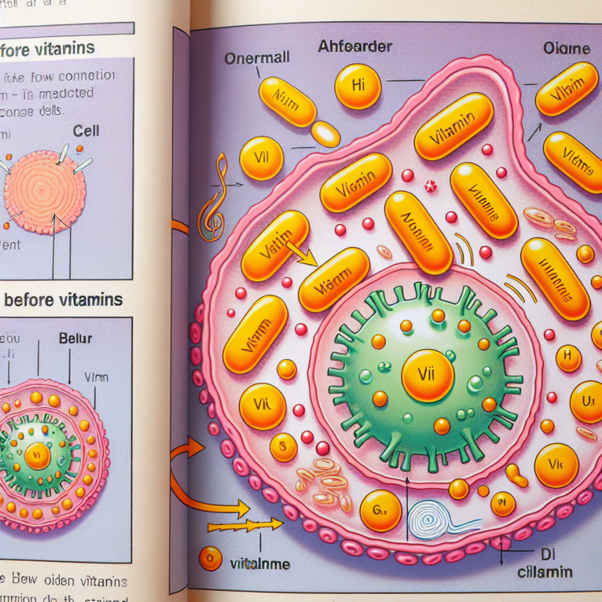 Cómo influye Vitamines en el volumen celular