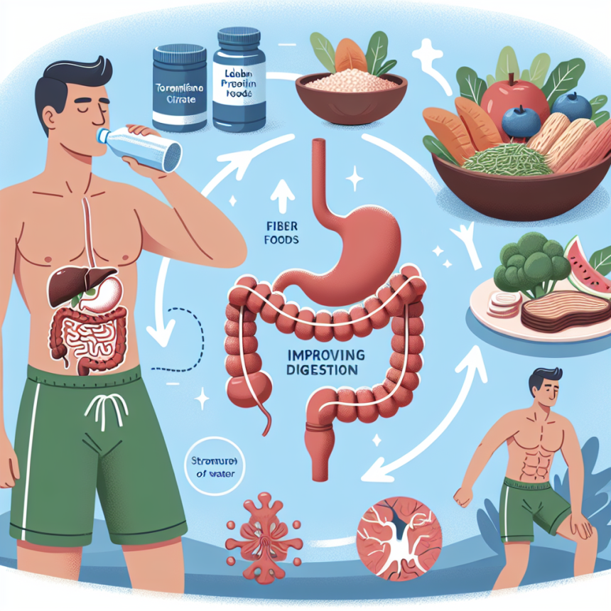 Cómo mejorar tu digestión mientras tomas Citrato de toremifeno