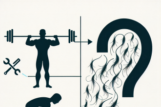 ¿Puede Preparativos para ganar masa muscular causar caída del cabello?