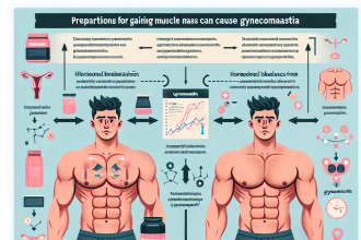 ¿Puede Preparativos para ganar masa muscular causar ginecomastia?
