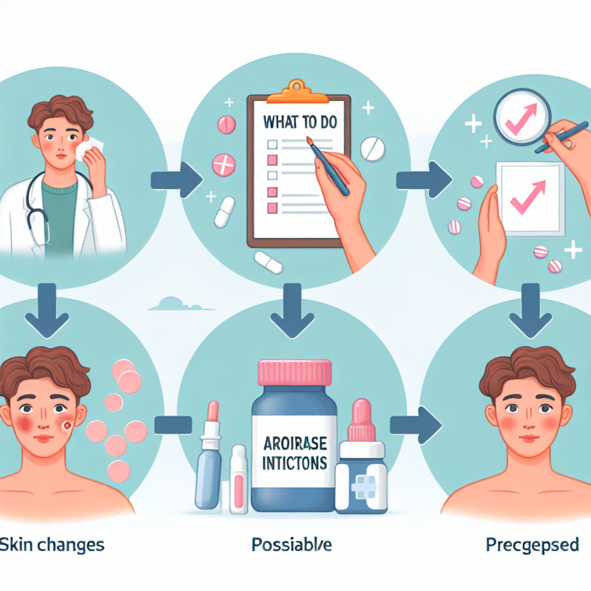 Qué hacer si Bloqueadores de la aromatasa produce cambios en la piel