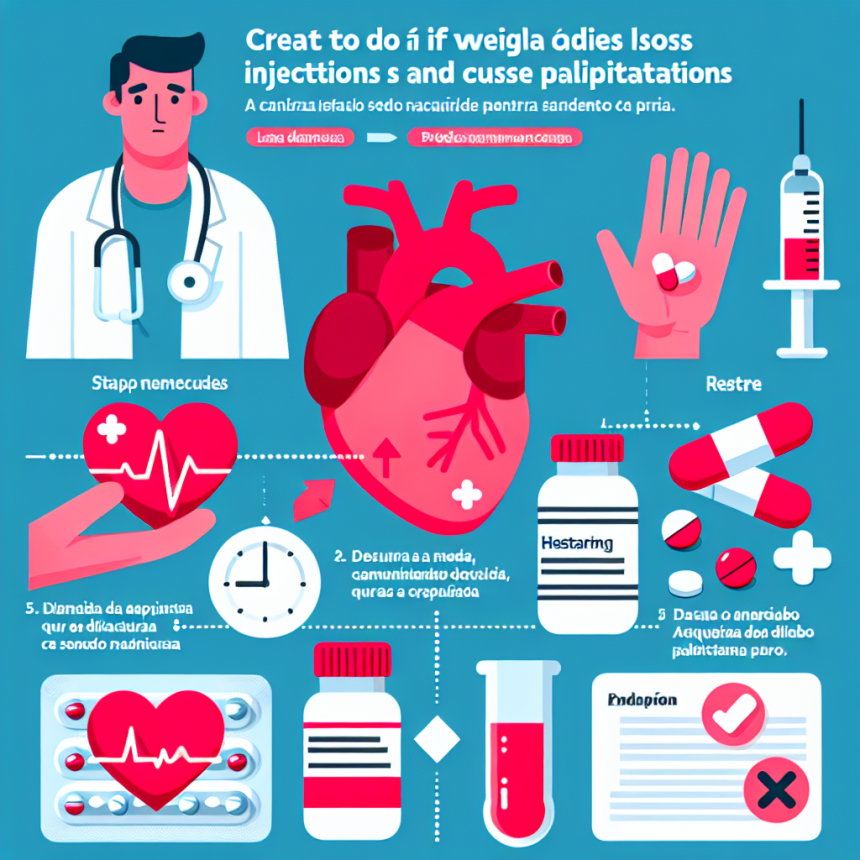 Qué hacer si Inyecciones y pastillas para adelgazar provoca palpitaciones