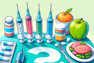 Qué pasa si usas Inyecciones y pastillas para adelgazar sin cambiar la dieta