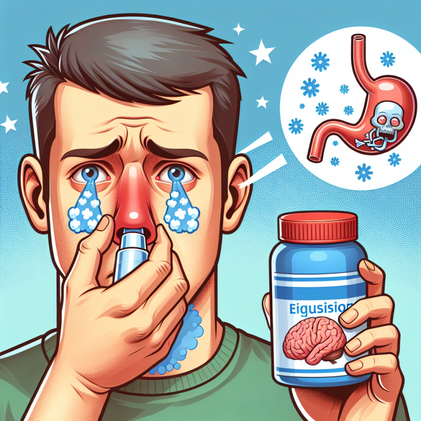 ¿Aerosoles nasales puede afectar tu digestión?