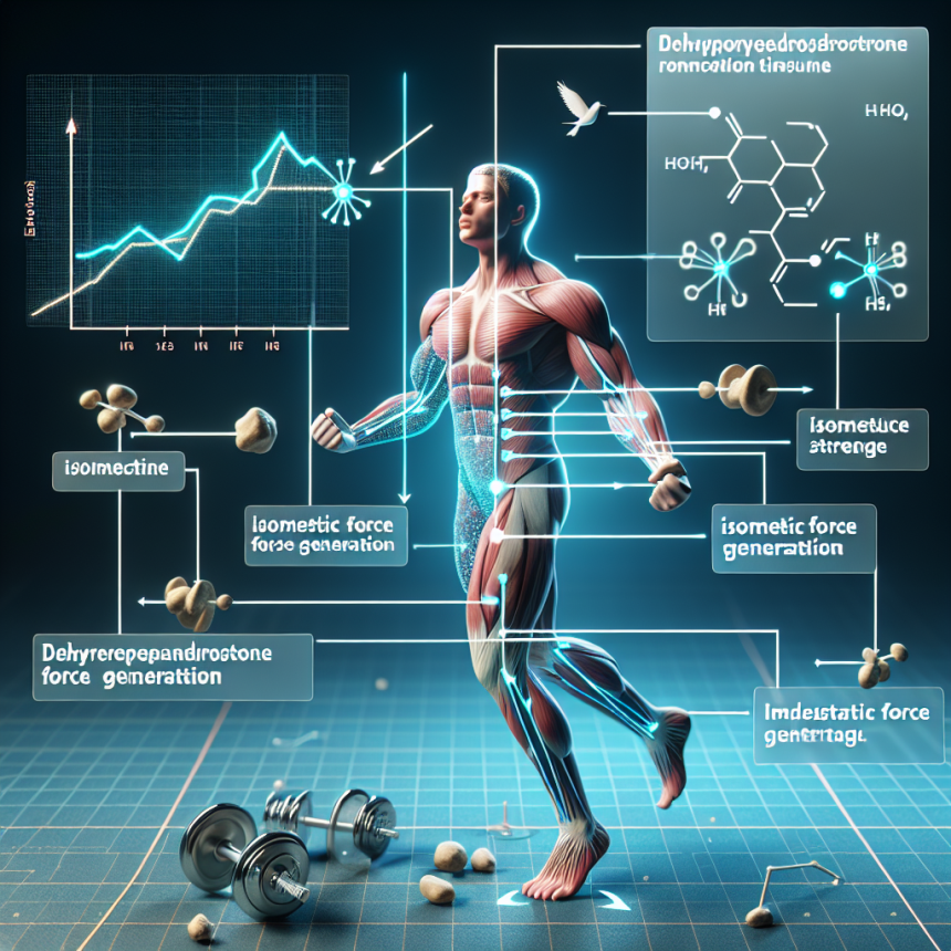 Cómo afecta Dehydroepiandrosteron a la fuerza isométrica
