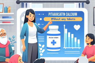 Cómo explicar a tu entorno el uso de Pitavastatina cálcica sin tabú