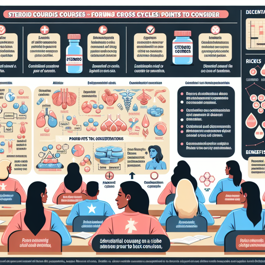 Cursos de esteroides para mujeres y ciclos cruzados: qué tener en cuenta
