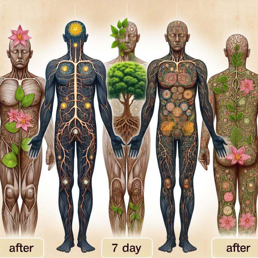 Efectos visuales y físicos tras 7 días con Limpieza y desintoxicación