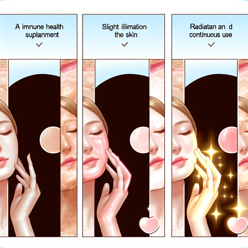 Qué cambios hay en la piel durante el uso de Salud inmunológica