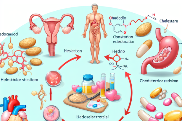 Qué cambios hormonales provoca Colesterol - agentes reductores