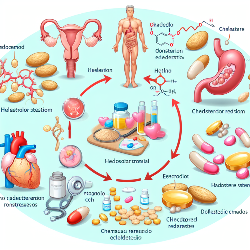 Qué cambios hormonales provoca Colesterol - agentes reductores