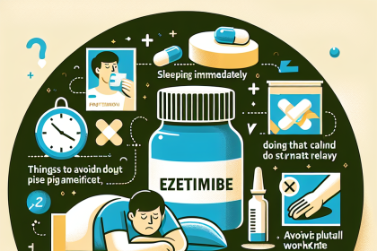 Qué evitar hacer justo después de tomar Ezetimiba