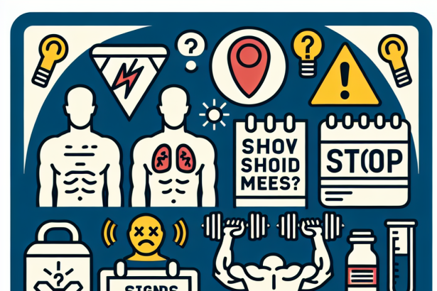 Qué señales indican que debes pausar el uso de Cursos de esteroides