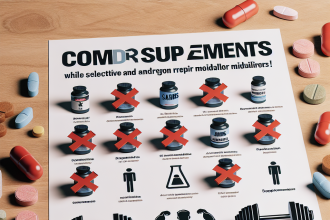 Qué suplementos debes evitar al tomar SARMs