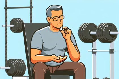 Uso de Ezetimiba sin entrenamiento con pesas