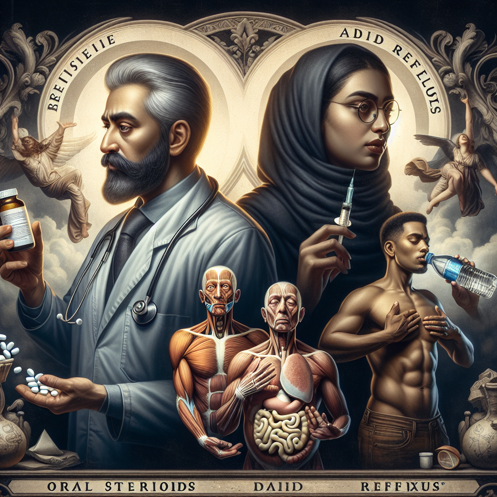 Esteroides orales y reflujo: hábitos que ayudan