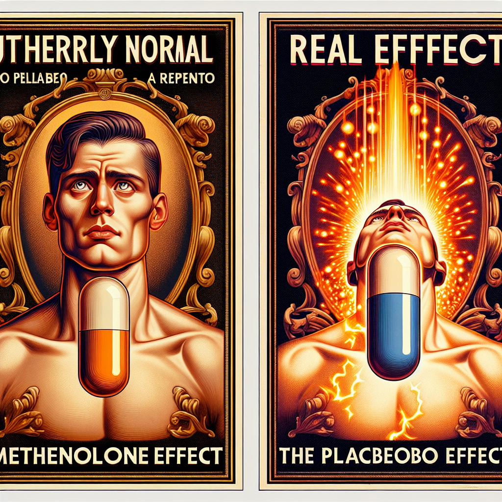 Cómo diferenciar placebo vs efecto real de Acetato de metenolona