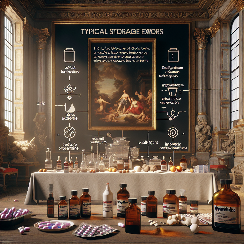 Oximetolona y almacenamiento en casa: errores típicos