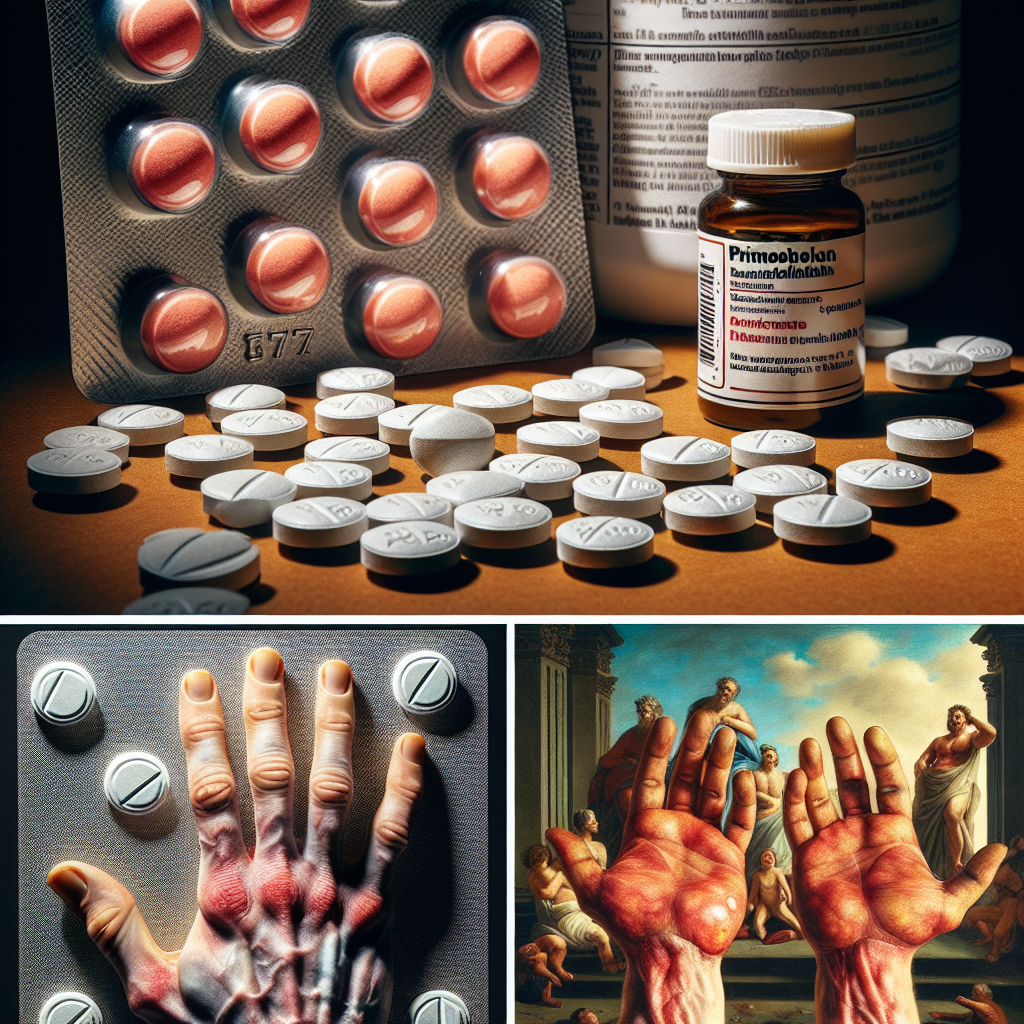 Primobolan (Metenolona) pastillas y inflamación en manos: retención vs otra cosa